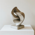 Intricate Interwoven Ceramic Sculpture